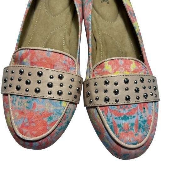 AVON Cushion Walk Studded Slip on Loafers Sz 9 - Picture 2 of 10